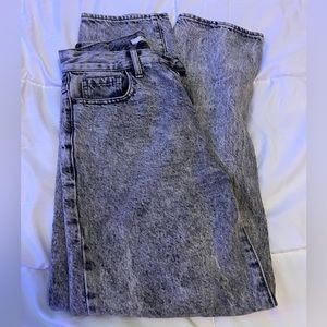 PACSUN high rise straight jeans